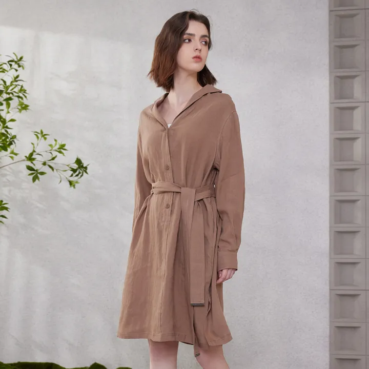 K2059L%20Luxury%20Brand%20Clothing%20for%20Women%20Ladies%20Shirt%20Dress%20Blouse%20Dresses%20100%25%20Pure%20Linen%20Clothes%20-%20Image%204