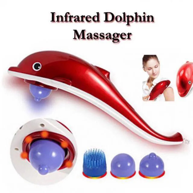Dolphin Handheld Body Massager for Pain Relief with Powerful Vibration For  Unisex dolphin massager body vibration massage machine fish massage |  Daraz.com.bd