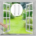 Magnetic Window Screen Clips Rust-proof Self-Adhesive Fixation Buckle for Mosquitoe Net Doors Window Insect Protection Netting. 