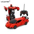 1/18 RC Car 2 in 1 Transformation Robots Model remote control Car Racing Car Toys Fighting Toys Gift. 