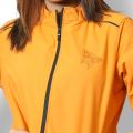 Shohure Golden Yellow color Double part air proof Ladies jacket. 