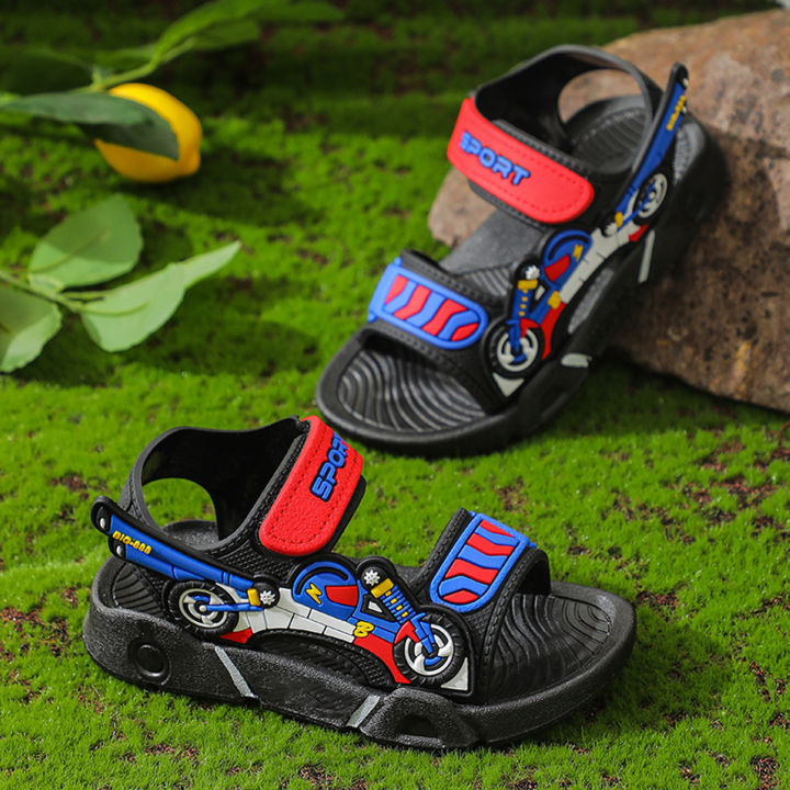 DSstyles%20Boys%20Sports%20Sandals%20Kids%20Summer%20Double%20Adjustable%20Strap%20Open%20Toe%20Sandals%20Outdoor%20Race%20Car%20Pattern%20Hiking%20Shoes%20-%20Image%205