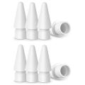 8 Pack Pencil Tips Replacement High Sensitivity Nib for Apple Pencil 1St / 2Nd Generation and iPad Pro Pen. 