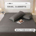 Fitted sheet single piece bedspread bed sheet 2024 new solid color non-slip bed cover ins wind Simmons bed dustproof protective cover. 