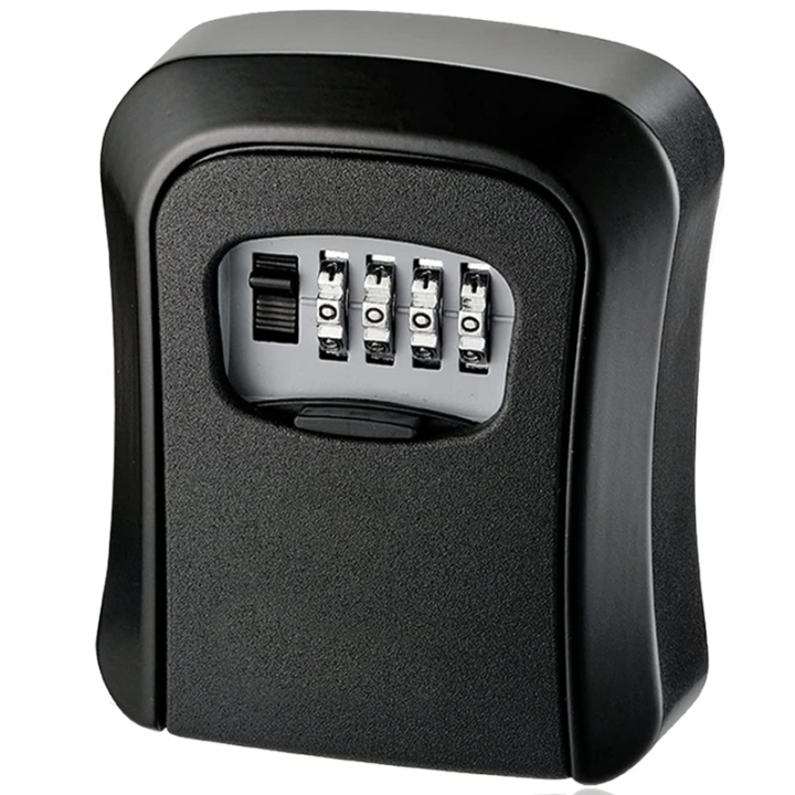 Key Cabinet Organizer Metal Key Lock Box Wall Mounted Waterproof Key Storage Lock Box with Mounting Kit