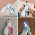 Professional Cat Nail Clipper Cat Cutter Scissors with Light Pet Nail Clipper for Cat Dog Grooming Claw Scissors Pet Products. 
