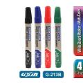 GXin G-213B Multi-Color Classic Refillable White Board Marker Pen- 4 pcs 4 colour set.