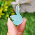 1/5/10Pcs Cute Mini Resin Luminous Tiny Swan Bulk Glow in The Dark Miniature Swan For DIY Garden Landscape Dollhouse Ornament Potted Home Decorations. 