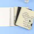 Thickened Five Line Spectrum Book Piano Student Piano Practice Notebook Loose-Leaf Large Interval Music Professional Music Score Exercise Book.
