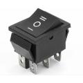 Power Trigger Switch 6 Pin AC 250V 16A On-Off-On DPDT R5 Series Panel Mount Rocker Double Reset Switch. 
