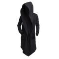 Fashion Men Hooded Sweatshirts Black  Hop Mantle Hoodies Fashion Jacket long Sleeves Cloak Coats Outwear Sale. 