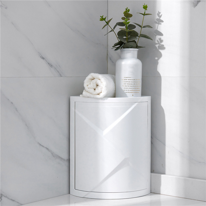 FORIDE%203X%20Bathroom%20360%20Degree%20Rotating%20Shelf%20Kitchen%20Toilet%20Shelf%20Corner%20Shelf%20Bathroom%20Storage%20Rack%20Cabinet%20Multi%20Layer%20-%20Image%203