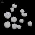 5x11 Pieces/Set Assorted Plastic Gears Worm Car Toy Models Parts Accessories. 