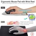 Mousepad with Gel Wrist Support. 