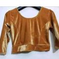 VELVET STRETCHY BLOUSE BEST QUALITYFULL GOOD STITCHING 3/4 SLEEVE. 