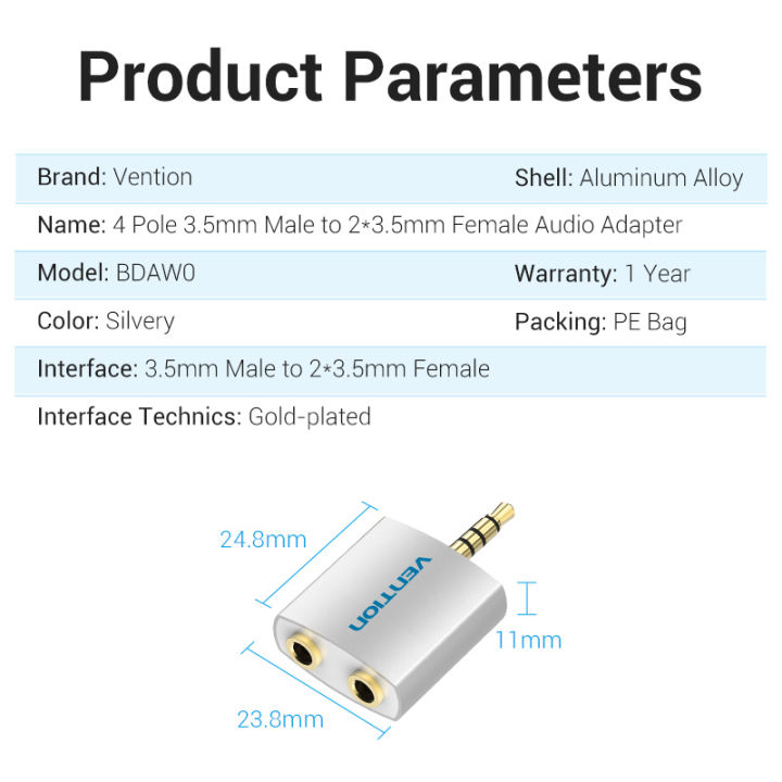 %EF%BC%88NEW%EF%BC%89Vention%203.5mm%20Earphone%20Audio%20Splitter%20Connecter%20Adapter%20with%20mic%201%20Male%20to%202%20Female%20Audio%20Adapter%20For%20Headphone%20PC%20Mobile%20Phone%20-%20Image%207