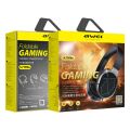 AWEI A799BL PUBG Call of Duty Mobile Free Fire Mobile Legend Foldable Gaming Wireless Headphone Over-Ear Gaming Headset.