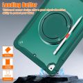 For iPad Air / Air 2 / 9.7 2018 / 2017 Heavy Duty Hybrid Tablet Case with Handle & Strap.