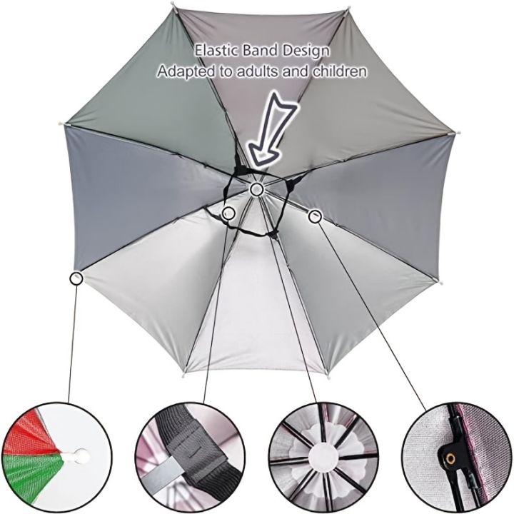 Massmall%20Summer%20Umbrella%20Hat%2027"%20UV%20Protection%20Umbrella%20Hats%20For%20Women%20Kids%20Hands%20Free%20Umbrella%20-%20Image%204