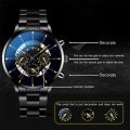 Luxury Men's Fashion Watches for Men Business Casual Calendar Date Clock Male Stainless Steel Quartz Wrist Watch reloj hombre.