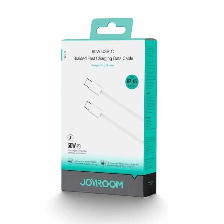 Joyroom%2060W%20Type-C%20Cable%20For%20iPhone%2015%20Pro%20Max%20PD%20Fast%20Charging%20Cable%20for%20iPhone%20Charger%20Cable%20USB%20Data%20Line%20USB%20C%20Cable-1m%20-%20Image%203