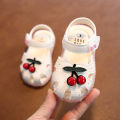 Summer Children's Cartoon Sandals Baby Girls Cherry Sandals Soft Bottom Kids Princess Shoes.