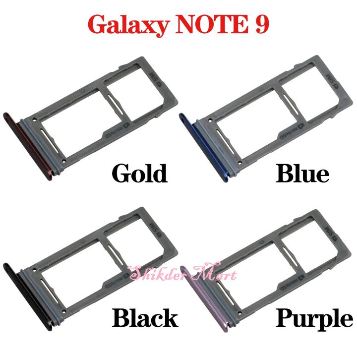 Sim%20Holder%20Tray%20for%20%20Samsung%20Galaxy%20Note%209%20-%20Image%202