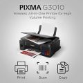 Canon Pixma G3010 Refillable Ink Tank Wireless All-In-One Printer.