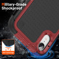 Anti-fall 2 in 1 Heavy Duty Armor Case For iPhone XR Phone Case Shockproof Soft Casing Hard Back Cover.