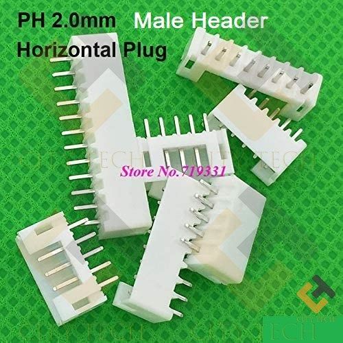 2Pcs-%2010Pin%20Female%20Housing%20JST%20XH%20Male%20Header%2010%20Pin%202.54mm%20Pitch%20Male%20Connector%20For%20Electronics%20Projects%20PCB%20Mount%20Circuit%20Cables%20Breadboard%20Friendly%20DIY%20-%20Image%204