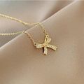 Bow Necklace Chain Locket for Girls/Women. 