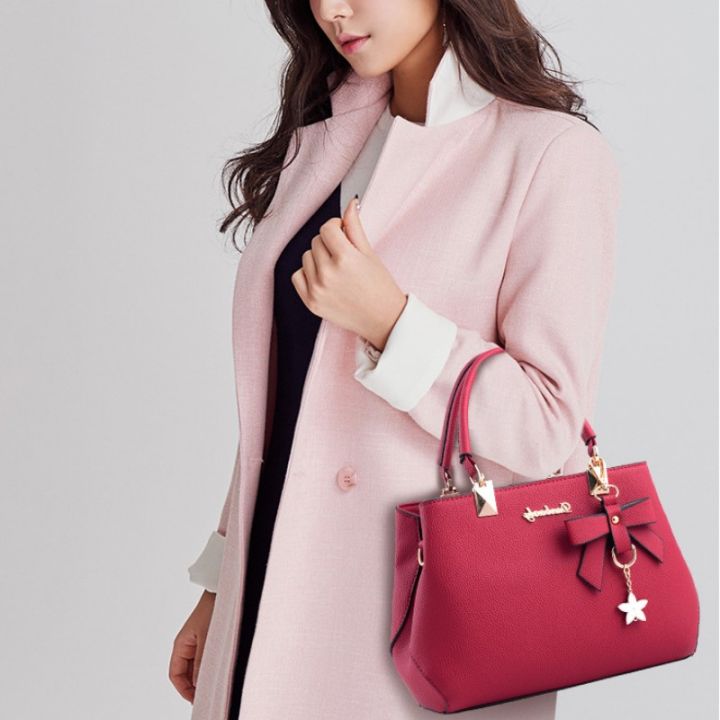 Elegant%20Women%20Messenger%20Bags%20with%20flower%20pendant%20Office%20Ladies%20Totes%20Pure%20Handbag%20for%20female%20Crossbody%20Shoulder%20Bags%20-%20Image%203