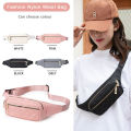 Women PlaWaist Bag Female Canvas Waterproof Belt Bags Designer Crossbody Chest Bag Ladies Fashion Fanny Pack Cherry Super Store.