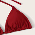 Maroon Bikini Set for Women Stylish Swim Bra and Pantie Set for Girls and Ladies. 