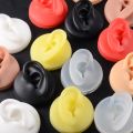 1PC Body Model Silicone Ear Nose Model Professional Practice Piercings Tools Body Parts Jewelry Display Stand Teaching Tool. 