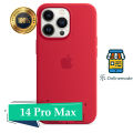 Apple iphone 14 pro max এর জন্য সিলিকন কেস (Back Case Cover For Smartphone). 
