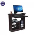 Computer Table with Storage Shelves Laptop Table & Writing Desk by BM Furniture.