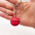 Mini football keychain Cute Keychain Key ring keychain PVC soft rubber 3cm keychain for Sports lovers Key decoration Football fans Gift for kids Keyring for car keys. 