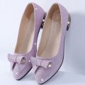 SONDR Spring Bow Flats Shoes Woman Butterfly-Knot Ballets OL Office Shoes Pointed Toe Shallow Slip On Foldable Ballerina.