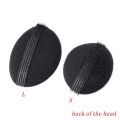 DIY Fluffy Hair Pad Hair Styling Tools Invisible Height Increase Fixed Hair Clip High Cranial Top Rounded Head Shape Hairpin.
