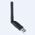 Wi-fi Dongle 150Mbps MT7601 Network Card MT7601/8188 2.4GHz 150Mbps USB Wifi Adapter Freely-rotating USB for Computer/Phone.