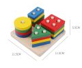 Montessori Educational Wooden Toys for Children 1To 4 Years Early Learning Educatonal Toy Wood Puzzle Games Baby Toys 0 12 Month. 