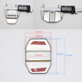Car Styling Door Lock Buckle Stickers Cover for Mercedes Benz AMG W212 W213 W211 W210 W202 W203 W204 W205 W206 W207. 