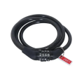 4-digit password Helmet code lock Mountain bike lock Portable Security Anti-0theft Bicycle Password Lock Coil Lock Digital.