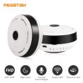 5MP HD Panoramic IP Camera 360° Wireless Fisheye Camera Motion Detection P2P Baby Monitor Home Security Surveillance Wifi Camera.