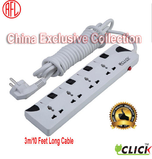 Click 4 port 16 feet Cable, Multi extension.
