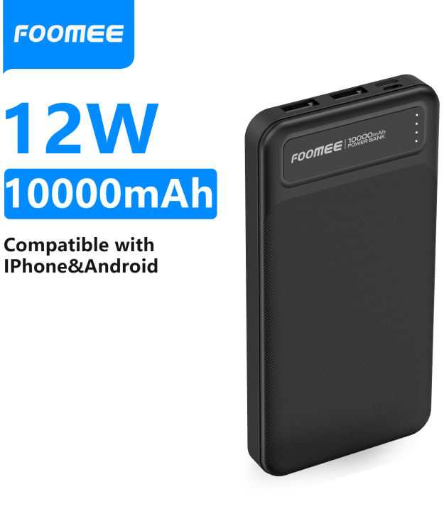 FOOMEE FP107 10000mAh Fast Charging Power Bank