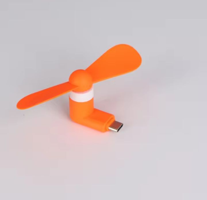 1 pcs Type- B Mobile Phone USB Fan Gadget, usb type c phone fan