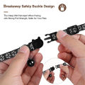 Airtag Pet Collar Reflective Nylon Adjustable Collar Anti-lost For Cat Dog. 