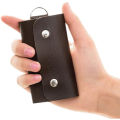 【beauty code store】(New) women key case ple bag with 6 ring key case ONS closure stylish storage pouch color.